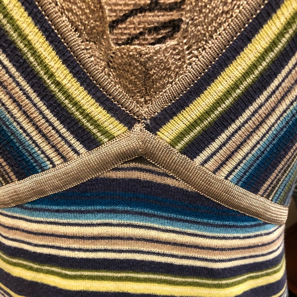 3/$40 DKNY stripped knit top - Picture 3 of 5